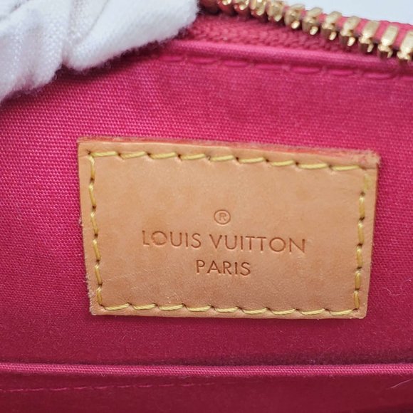 100% Authentic Louis Vuitton Alma BB Vernis Fuchsia Crossbody Bag - Picture 12 of 16